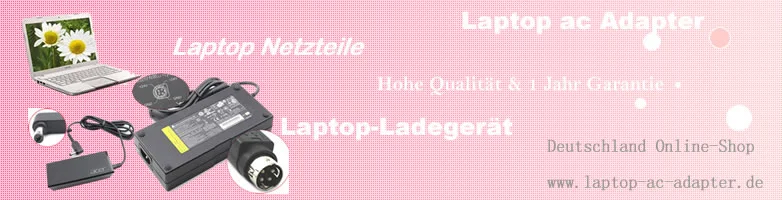 Laptop ac adapter für die Marken Acer, Asus, Compaq, Dell, Duracell, HP, Medion, Mitac, MSI, Nokia, Samsung, Sony, Panasonic, Toshiba bis Yakumo und unbekanntere Markenmodelle.